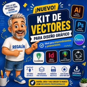 Kit de Diseños Vectoriales para diseño